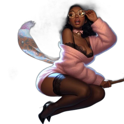 staff, jacket, concept art, fantasy art transparent PNG cut-out