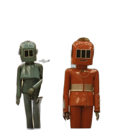 robot, concept art, 3d render, outer space transparent PNG cut-out