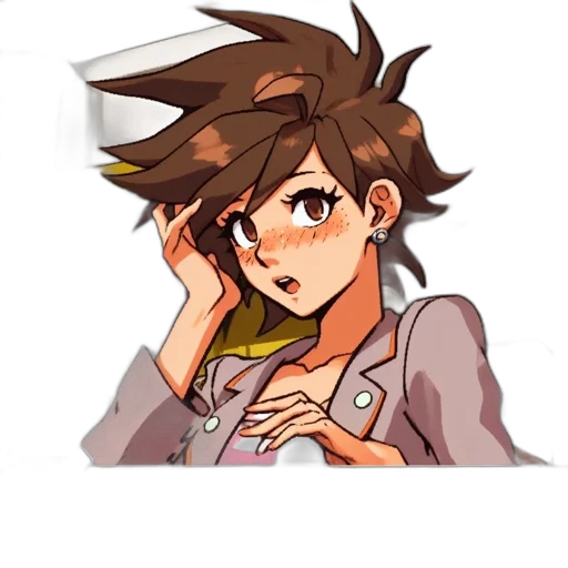 staff, face, hair, jacket transparent PNG cut-out