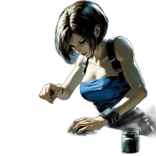 weapon, comic book art, concept art, photorealistic transparent PNG cut-out