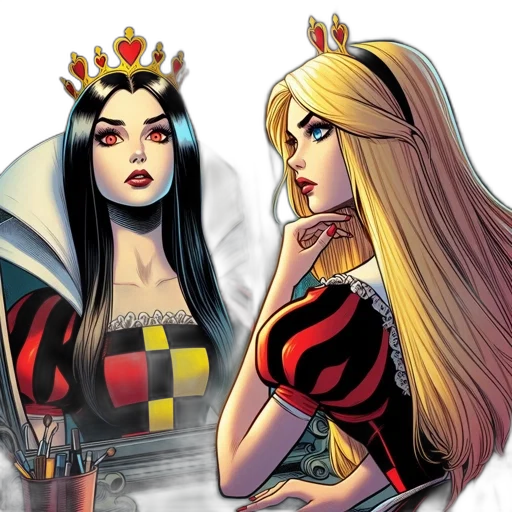 crown, comic book art, concept art, fantasy art transparent PNG cut-out