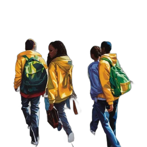 jacket, photorealistic, concept art, 3d render transparent PNG cut-out