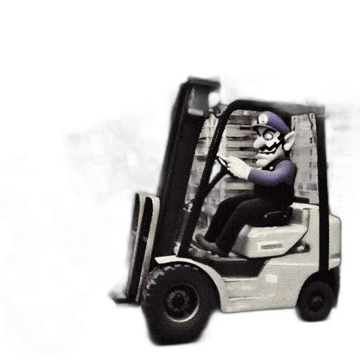 robot, car, weapon, staff transparent PNG cut-out