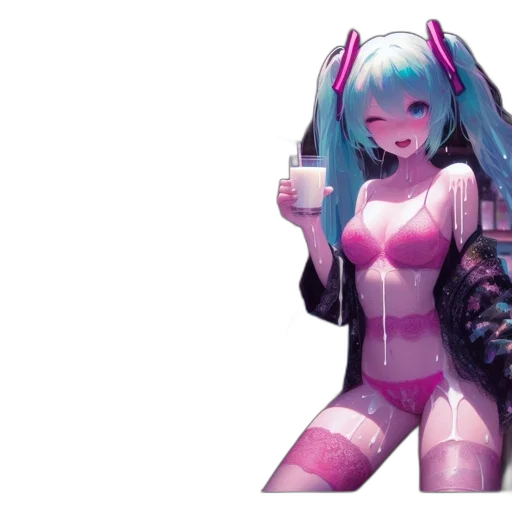 robot, creature, dress, bottle transparent PNG cut-out