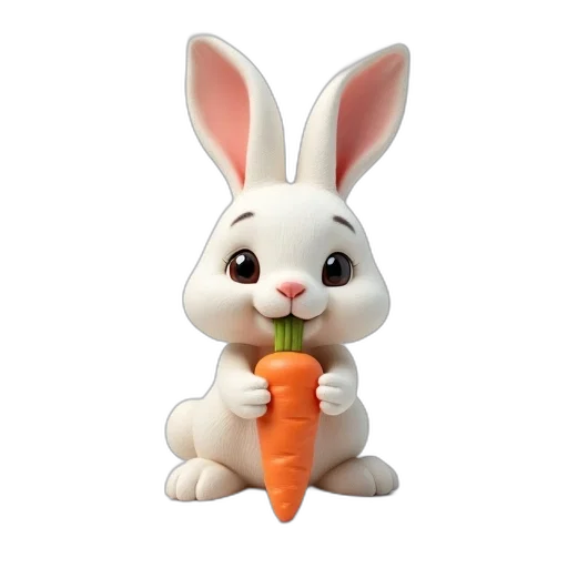 food, animal, 3d render, photorealistic transparent PNG cut-out