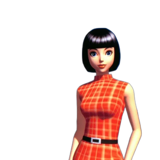 dress, staff, 3d render, concept art transparent PNG cut-out