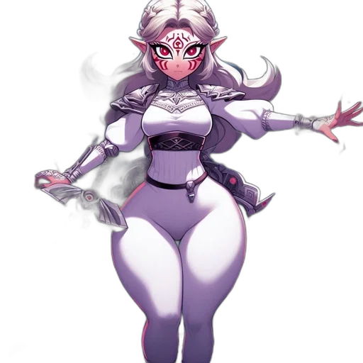 robot, staff, dress, concept art transparent PNG cut-out