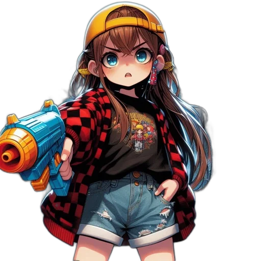 weapon, jacket, staff, animal transparent PNG cut-out