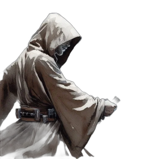 jacket, weapon, sword, mask transparent PNG cut-out