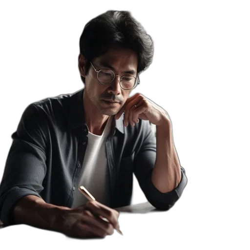 staff, photorealistic, concept art, older transparent PNG cut-out