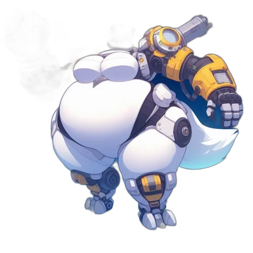 robot, weapon, food, concept art transparent PNG cut-out