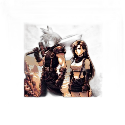 pixel art, concept art, fantasy art, comic book art transparent PNG cut-out