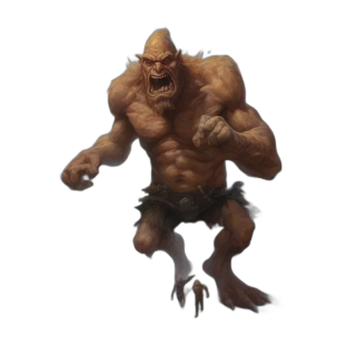creature, animal, staff, weapon transparent PNG cut-out