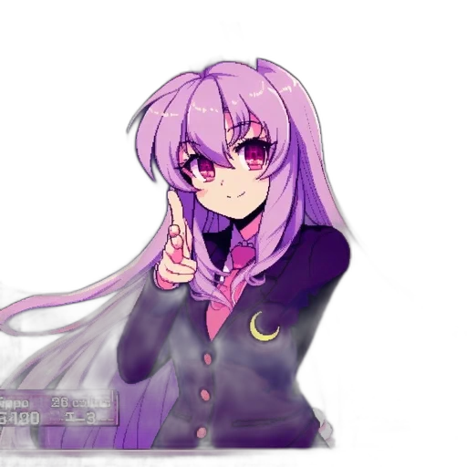 staff, jacket, weapon, flower transparent PNG cut-out