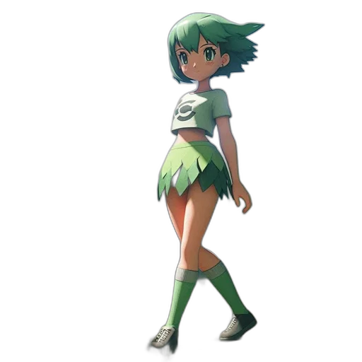 dress, staff, creature, weapon transparent PNG cut-out