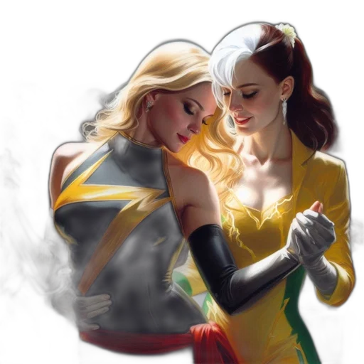 comic book art, concept art, fantasy art, watercolor transparent PNG cut-out