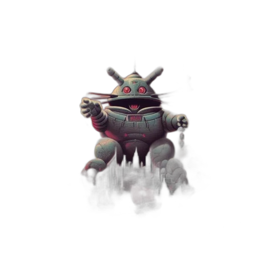 robot, creature, dragon, animal transparent PNG cut-out