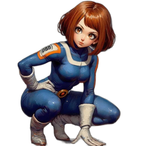 robot, staff, face, jacket transparent PNG cut-out