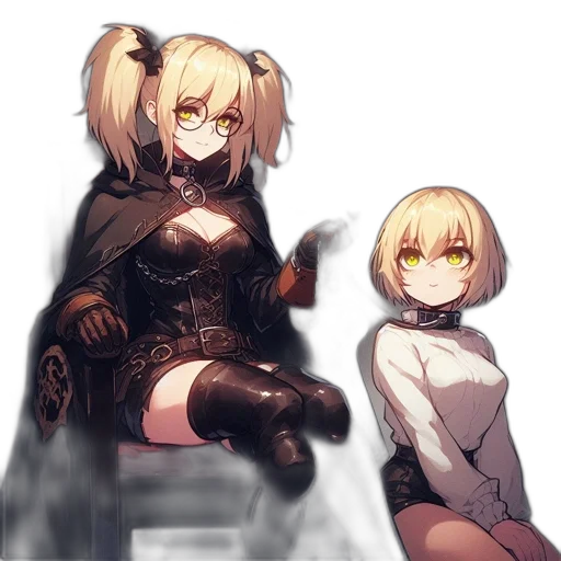 weapon, dress, robot, staff transparent PNG cut-out
