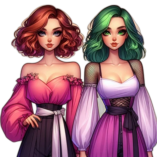 dress, concept art, fantasy art, pixel art transparent PNG cut-out