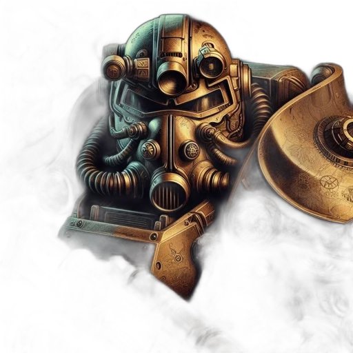 robot, mask, weapon, concept art transparent PNG cut-out