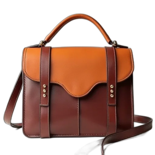 earth tones, leather, color, blocked transparent PNG cut-out