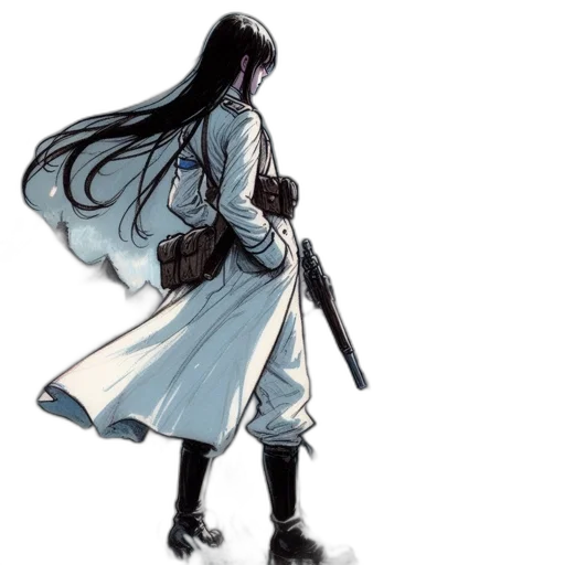 sword, weapon, staff, dress transparent PNG cut-out