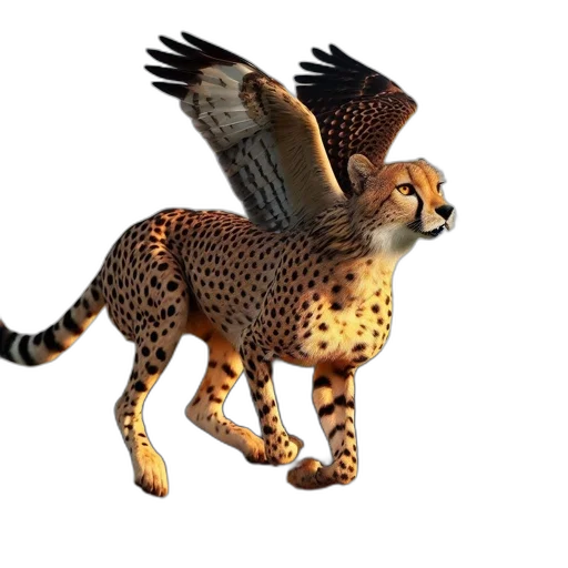 animal, dragon, creature, 3d render transparent PNG cut-out