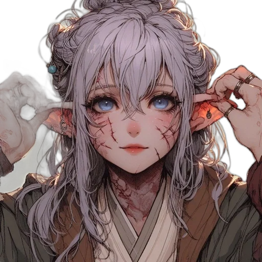 dragon, face, staff, creature transparent PNG cut-out