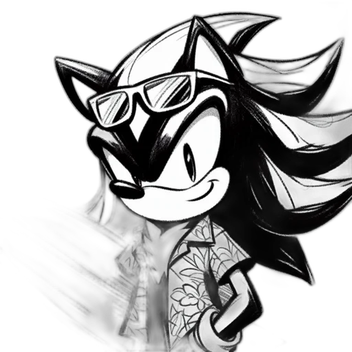 jacket, mask, cartoon, comic book art transparent PNG cut-out