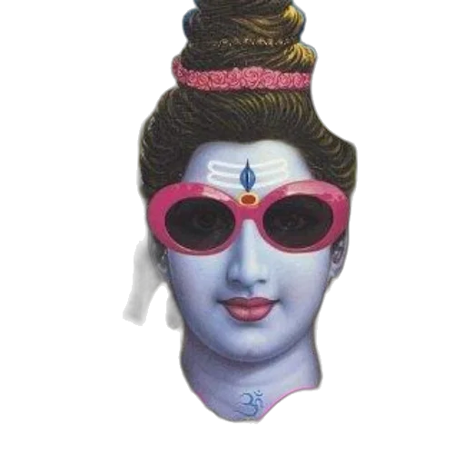 mask, face, crown, jewelry transparent PNG cut-out