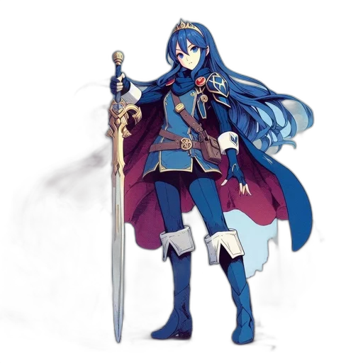 sword, staff, weapon, crown transparent PNG cut-out