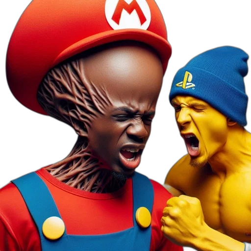hat, mask, creature, face transparent PNG cut-out