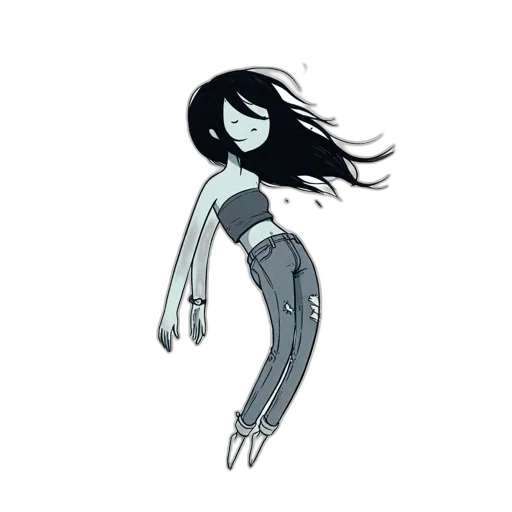 robot, creature, dress, hair transparent PNG cut-out