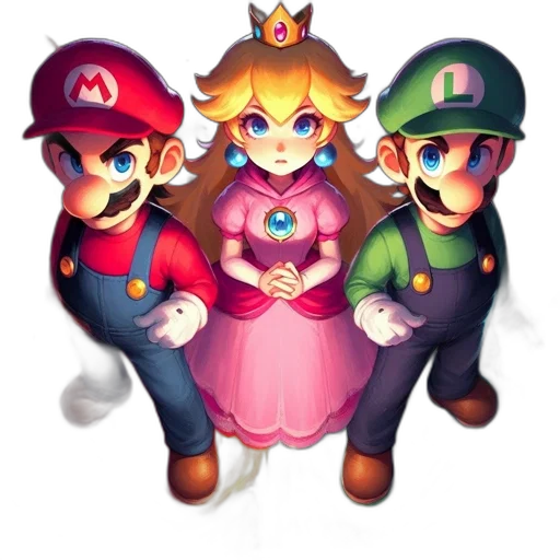 crown, dress, staff, mask transparent PNG cut-out