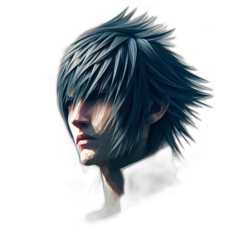 face, hair, mask, concept art transparent PNG cut-out