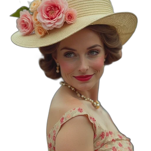 hat, crown, dress, jewelry transparent PNG cut-out