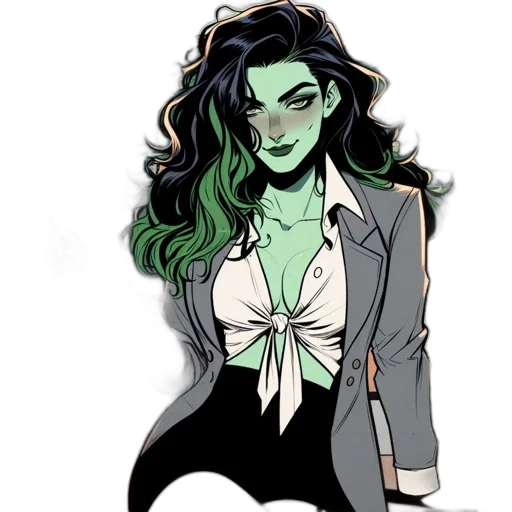 comic book art, cartoon, concept art, fantasy art transparent PNG cut-out