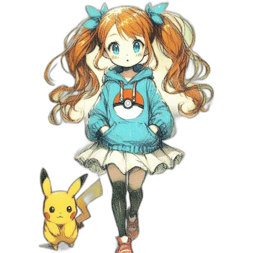 dress, creature, animal, staff transparent PNG cut-out