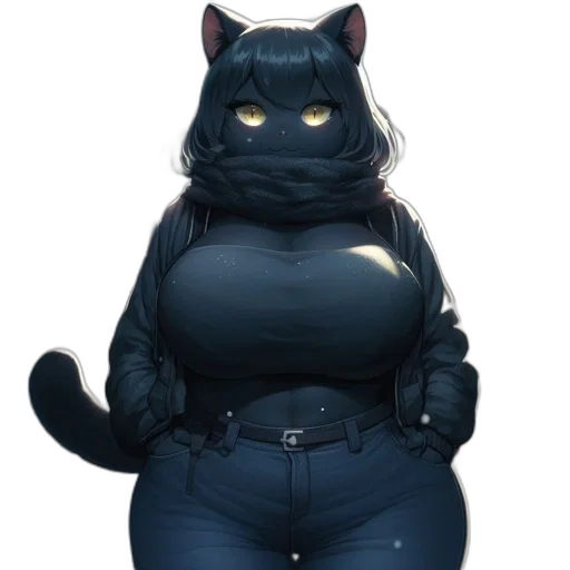 dress, jacket, animal, staff transparent PNG cut-out
