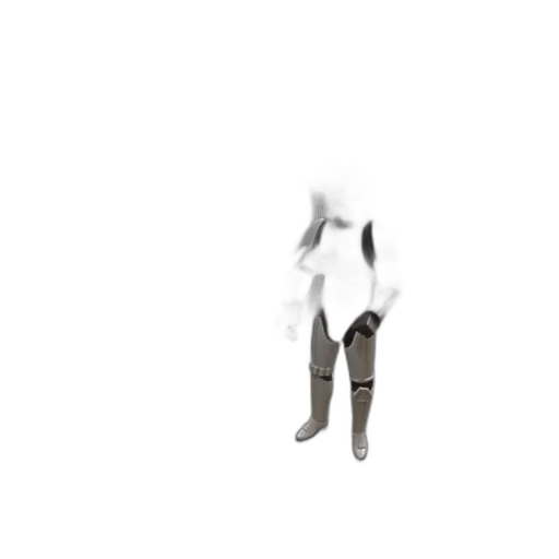 shoes, robot, weapon, creature transparent PNG cut-out