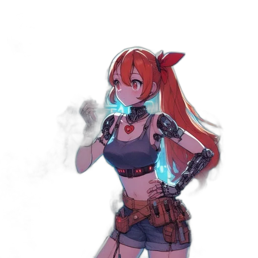 weapon, robot, staff, sword transparent PNG cut-out