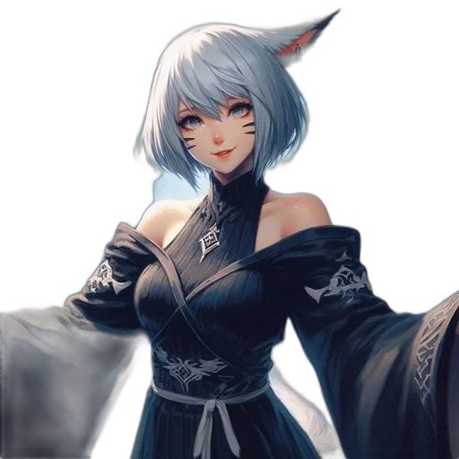staff, dragon, dress, sword transparent PNG cut-out