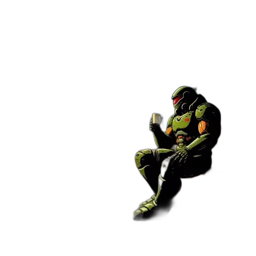 robot, creature, animal, weapon transparent PNG cut-out