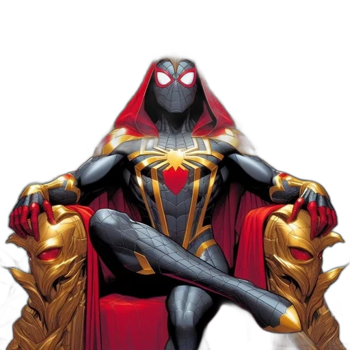 mask, comic book art, concept art, red transparent PNG cut-out