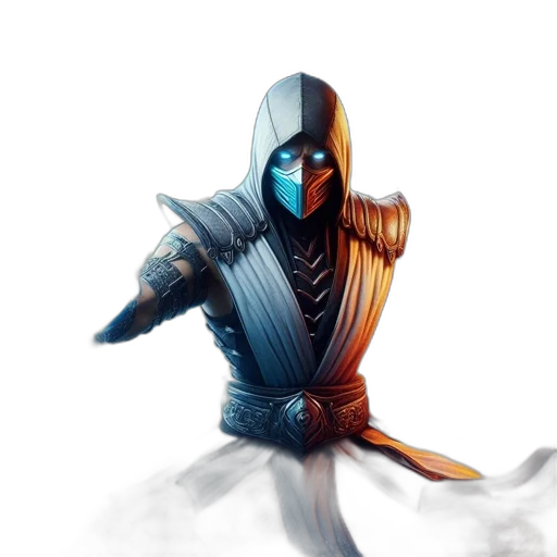 sword, mask, weapon, robot transparent PNG cut-out