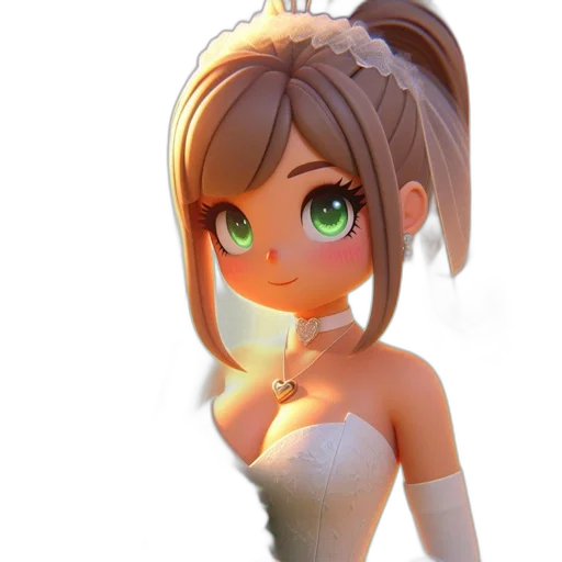 dress, staff, robot, crown transparent PNG cut-out