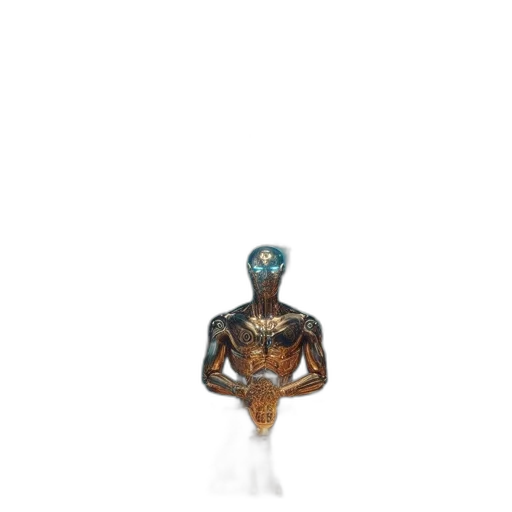 robot, jewelry, creature, mask transparent PNG cut-out