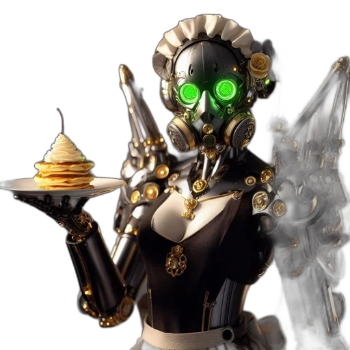 robot, staff, food, jewelry transparent PNG cut-out