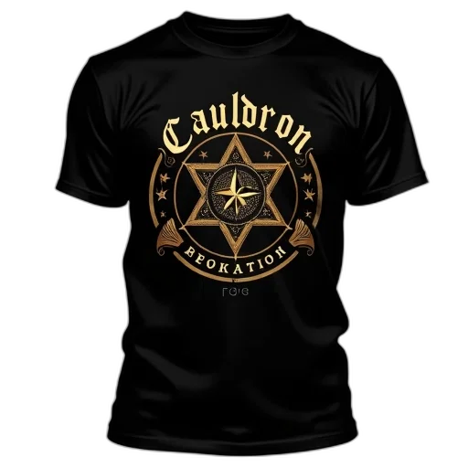 black, t-shirt, graphic, design transparent PNG cut-out